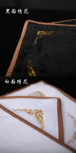 高檔玉器展示布看貨布珠寶首飾短毛絨布黑白兩面絨布拍照背景布