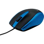 Verbatim Corded Notebook Optical Mouse - Blue (99743_34)