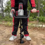 Auger Bit Earth Auger 1500W Electric Post-Hole Digger Earth Auger Digging Drill