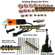 New Valve Seat Re Storation Grinder Complete Kit Sioux Style IND