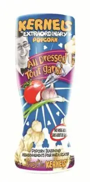 Kernels Extraordinary Popcorn Seasonings All Dressed Up 125g - Canada - FRESH