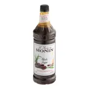 Monin Premium Black Sugar Flavoring Syrup 1 Liter 544SYPFR329F