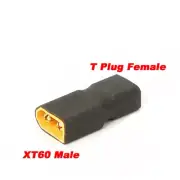 XT60 Male To T- Plug Deans Female Rc Car Lipo Battery Adaptor