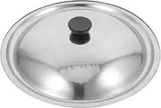 Alipis Frying Pan Lid Stainless Steel Pots Cover Metal Lid Bowl Cover Reusable Pot Lid Pot Pan Lid 28cm