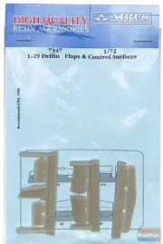 ARS7347 1:72 Aires L-29 Delfin Control Surfaces (AMK kit)