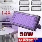 LED UV Blacklight 50W for Dance Party Stage Lighting IP65 Waterproof Floodlight