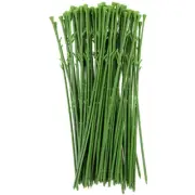 Artificial Flower Stem Green 50 Pcs for Home Decoration and Gift Wrapping