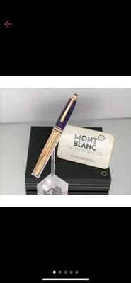 在飛比找Yahoo!奇摩拍賣優惠-全新庫藏 MONT BLANC萬寶龍146青金石系列18k.