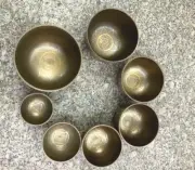 Set of seven Singing bowl-Tibetan singing bowl-Meditation bowl-spiritual-Healer