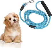 HOMOBABE 1pc Durable Polyester Dog Traction Rope for Safe Walking Sturdy Pulling Leash for Pets Blue for Outdoor Activities and Everyday Use