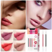 20 pcs Tattoo Lipstick Lip Stick Women Long Lasting Lip Gloss Cotton Swab Matte