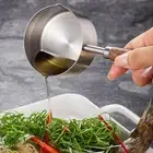 Hot Oil Small Pot Mini Frying Pan Anti Scald Wood Handle Nonstick Egg Skillet
