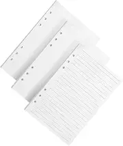 COHEALI 240pcs A5 Paper Refills Smooth Writing Perfect for Diary Planner Students Office Workers