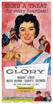 Glory poster Margaret O'Brien John Lupton bottom Charlotte Gre- 1956 Old Photo