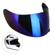 Blue Full Face Motorcycle Helmet Visor Lens Windshield For AGV K3SV K5