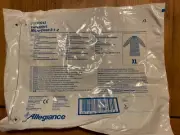 10 Sealed Allegiance Converters Micro-Clean Medical Shirt Frock Gown DuPont XL