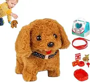Robot Puppy,Realistic Robot Puppy That Acts Like A Real Puppy | Plush Pet, Interactive Electronic Stuffed Animal, Walking, Barking, Tail Wagging -for Kids & Adults