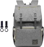 Diaper Bag Backpack, Maternity Nappy Changing Bags Multifunction Waterproof Tra