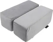 Veemoon 1Pair Ergonomic Armrest Cushion Pads for Gaming and Office Chairs Comfortable Elbow Support High Density Classic Grey for Extended Use