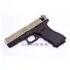 【Hunter】全新台灣製WE(偉益)半金屬 GLOCK18C(G18) 古典 雕花 瓦斯BB槍~古銅色