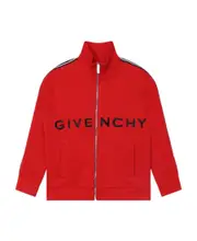 Givenchy Kids X Disney Oswald-Print Zipped Hoodie 14Y,12Y Red