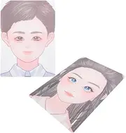 CORHAD Face Paint Stencils Set Makeup Practice Board Non-Toxic and Safe for Kids Variety of Stencil Patterns