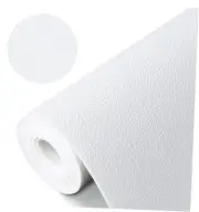Shelf Liner for Cabinets, Drawer Non Adhesive Non Slip 23.6"W x 236"L White