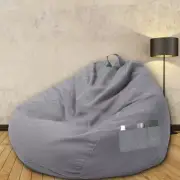 Extra Large Bean Bag Chairs Couch Sofa Cover Lazy Lounger 100X120cm YU