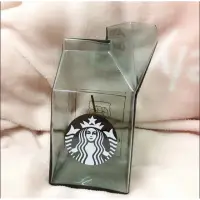 在飛比找蝦皮購物優惠-全新 Starbucks星巴克透黑冷萃玻璃牛奶盒 玻璃 牛奶