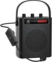 WinBridge 30W Wireless Voice Amplifier with Headset Microphone, Portable Bluetooth 5.3 PA System for Teachers, Personal Speaker and Microphone Set for Teaching and Speaking in Classrooms S93