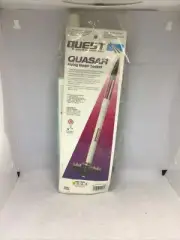 Vintage Quest Quasar Model Rocket Kit, Futuristic High Performance Rocket, New