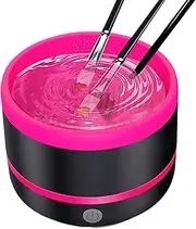 Makeup Brush Cleaner Machine - Automatic Electric Makeup Brush Cleaner | Electric Eyeshadow Brush Cleanser, Beauty Cosmetic Tool Washer For Foundation Concealer Eyeshadow Blush Applicators