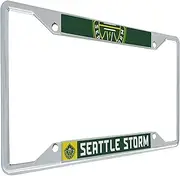 Desert Cactus Seattle Storm License Plate Frame WNBA Car Tag Holder for Front or Back of Car Sigma (Up Close Frame)
