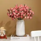 7 Heads Greenery Leaves Artificial Flower Rose Simulation Plants Gift