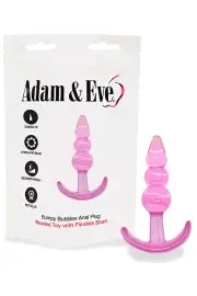 Adam and Eve Bumpy Bubbles 4.25" Butt Plug