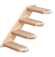 Wall Floating Shelves - Use Widely Used Cat Climbing , Pet Wall, Wooden Cat Step Shelf for Indoor Climbing