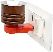 Wooden Kapoor Dani with Electric Diffuser for Aroma, Home Fragrance