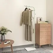 175cm Heigh Steady Metal Coat Rack - Durable Slate BaseStylish & Practical for Bedroom, Living Room, Office & Dining. Easy to Clean & Modern Design(Green)