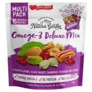 Omega 3 Deluxe Mix - Trail Mix, Deluxe Mix Nuts, Heart Healthy, Gluten Free, ...
