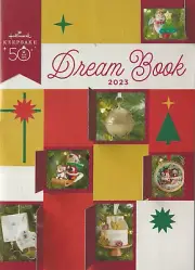 HALLMARK 2023 Keepsake Ornament Club DREAM BOOK Wish List and Price List