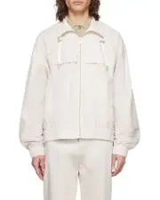 AMI Paris Zip-Up Lightweight Jacket S,XL,L,XXL,M Gray