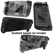 Full Curved Shock Absorbing Skin Back Case with Stand Holder for Steam Deck Oled