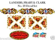 Landers, Frary & Clark LF&C No. 20 Coffee Grinder Mill Restoration Decal Set