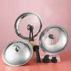 Visible Pot Cover 28/30/32/34/36cm Frying Pan Cover Wok Lids Cookware Parts
