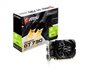 MSI N730K-2GD3/OCV5 GT730 2GB GRAPHIC CARD, DDR3, 64BIT, HDMI, VGA, DVI