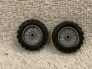 pair of 1/64 CASE IH tractor rear rims & tires - custom - parts