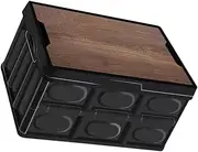 YOSADIER Car Trunk Storage Box Foldable Organizer for Vehicle Sundries Durable Container Space Saving for Tools and More