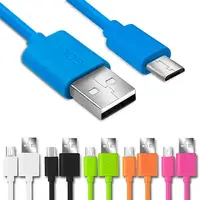 在飛比找PChome24h購物優惠-GOLF USB2.0 轉 Micro USB 多彩高速充電