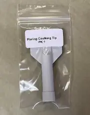 Caulking Tool with Tip for Flaring, PK:1
