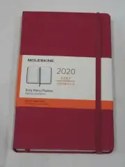 Moleskine 2020 Diary 12-Month Weekly Notebook Planner Hard Cover Pocket Scarlet